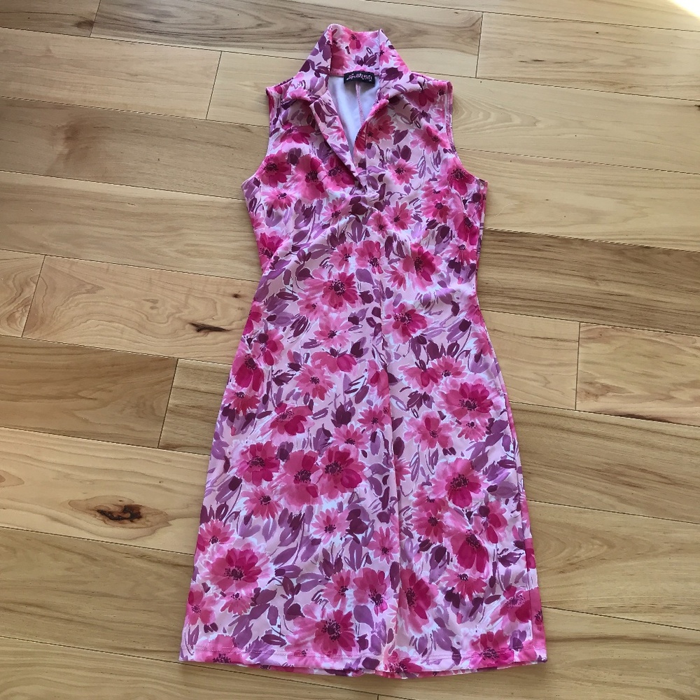Pink Floral Dress